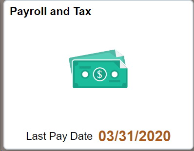 Payroll and Tax tile